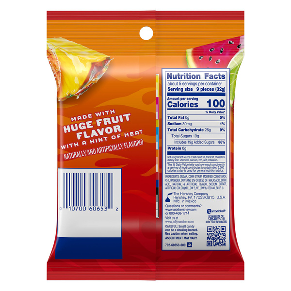 JOLLY RANCHER Heat Wave Gummies Spicy 'n Sweet Assorted Fruit