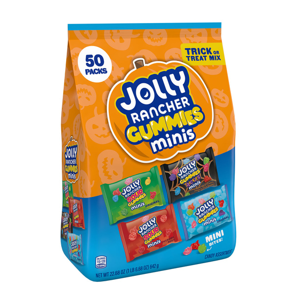 JOLLY RANCHER Gummies Minis Assorted Fruit Flavored, Halloween