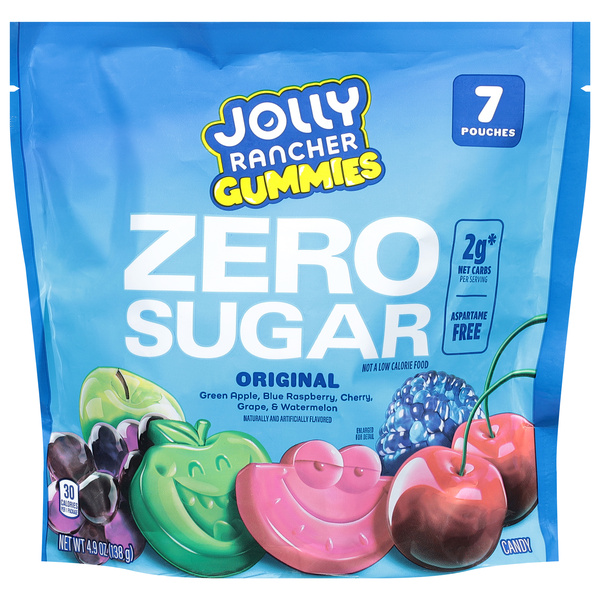 Jolly Rancher Zero Sugar Original Gummies 7 Pouches | Hy-Vee