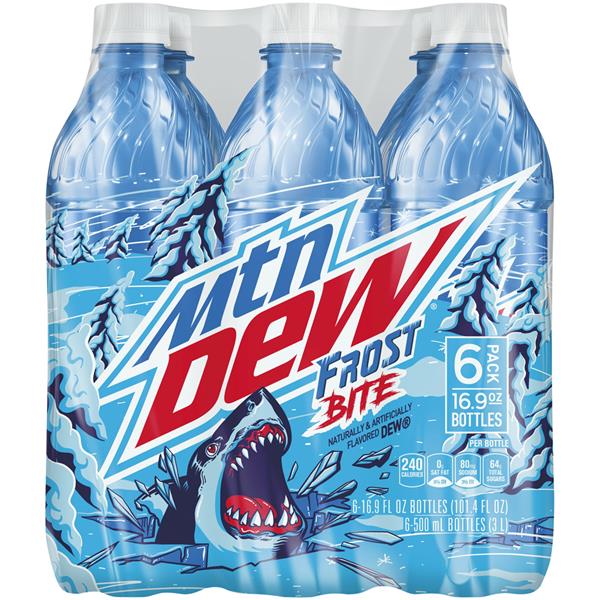 Mountain Dew Frost Bite 6 Pack | Hy-Vee Aisles Online Grocery Shopping