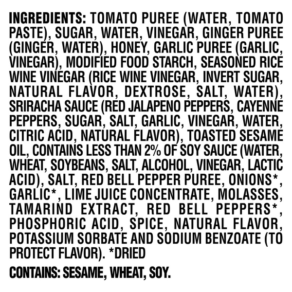 Heinz Thai-Inspired Sweet Chili Dipping Sauce, 1 Bottle, for