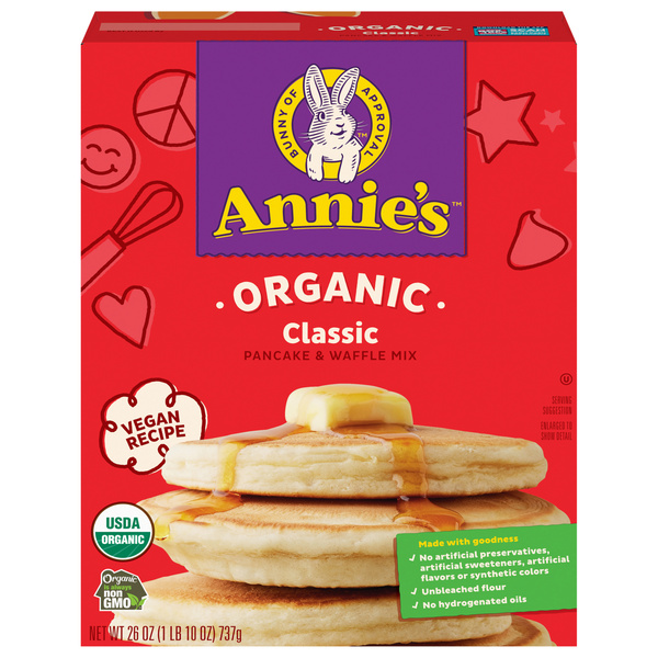 Annie's Orgainc Pancake & Waffle Mix | Hy-Vee Aisles Online