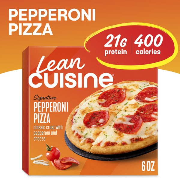 Lean Cuisine Signature Pepperoni Pizza, Personal Pizza | Hy-Vee
