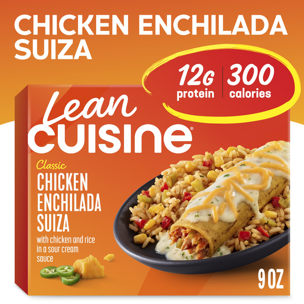 Lean Cuisine Classic Chicken Enchilada Suiza, Frozen Lunch, Frozen