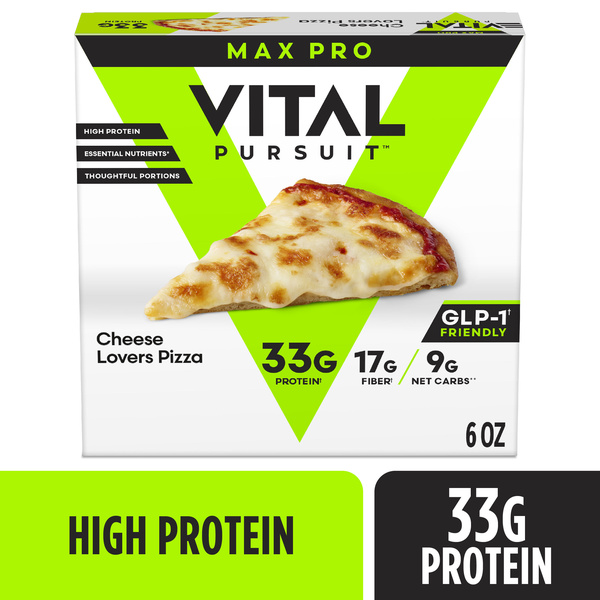 Vital Pursuit Cheese Lovers Pizza, High Protein, GLP-1 Friendly