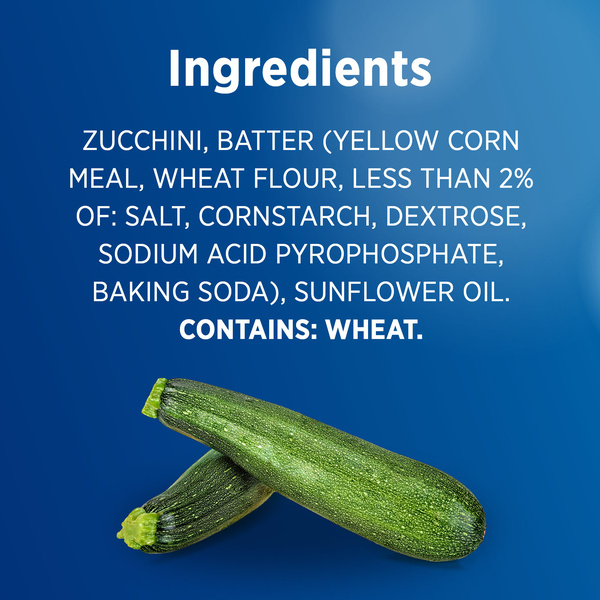 Birds Eye Crinkle Cut Zucchini Fries, Frozen Snack, 12 oz. Bag