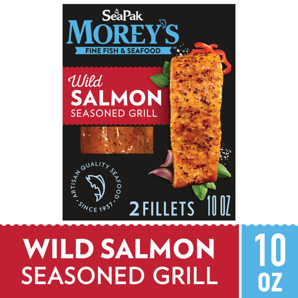 Morey's Wild Salmon Seasoned Grill 2Ct | Hy-Vee Aisles Online