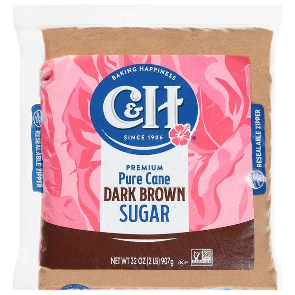 C&H Pure Cane Sugar Dark Brown | Hy-Vee Aisles Online Grocery Shopping