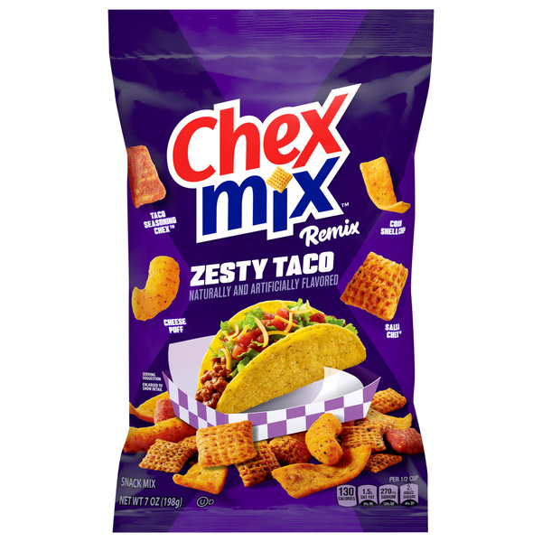Chex Remix Snack Mix, Zesty Taco | Hy-Vee Aisles Online Grocery