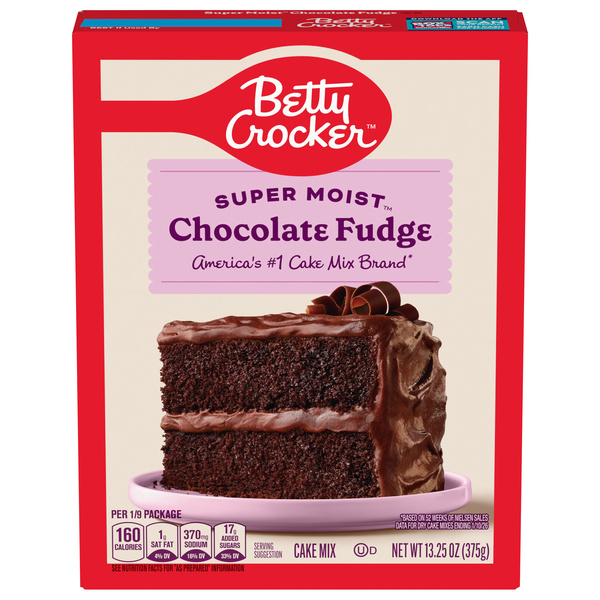 Betty Crocker Favorites Super Moist, Chocolate Fudge, Cake Mix