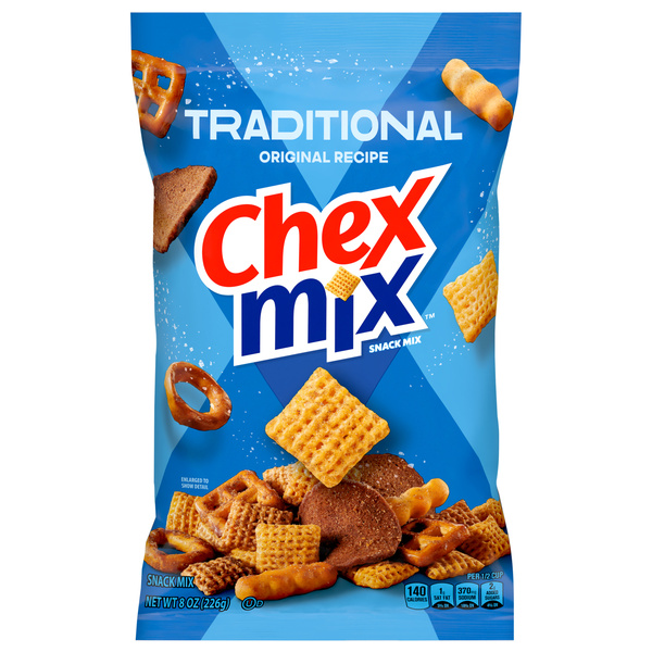 Chex Mix Traditional Snack Mix | Hy-Vee Aisles Online Grocery Shopping