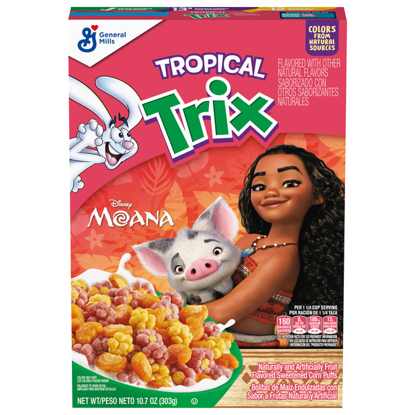 General Mills Trix Tropical Moana Breakfast Cereal | Hy-Vee Aisles