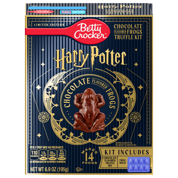 Betty Crocker Harry Potter Chocolate Flavored Frogs Truffle Kit