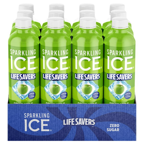 Sparkling ICE Lifesavers Green Apple, 12Pk | Hy-Vee Aisles Online