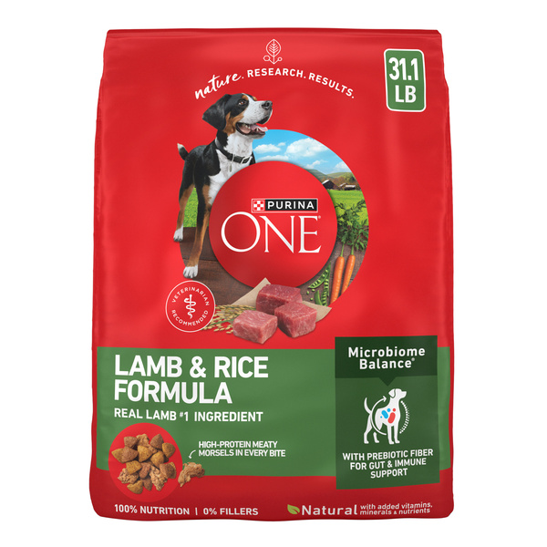 Purina ONE Dry Dog Food Lamb and Rice Formula | Hy-Vee Aisles