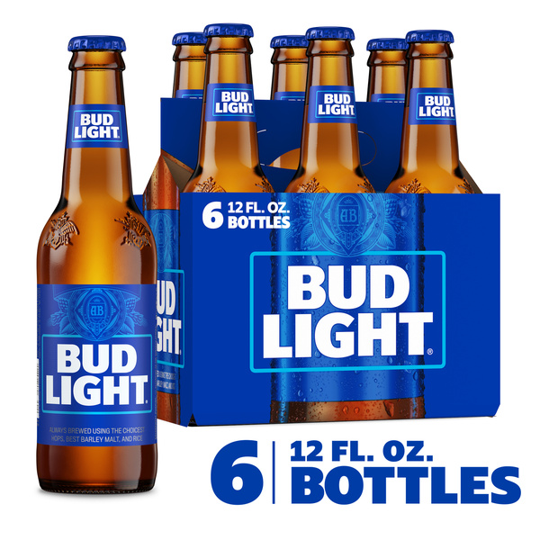 Bud Light American Lager Beer 6Pk | Hy-Vee Aisles Online Grocery