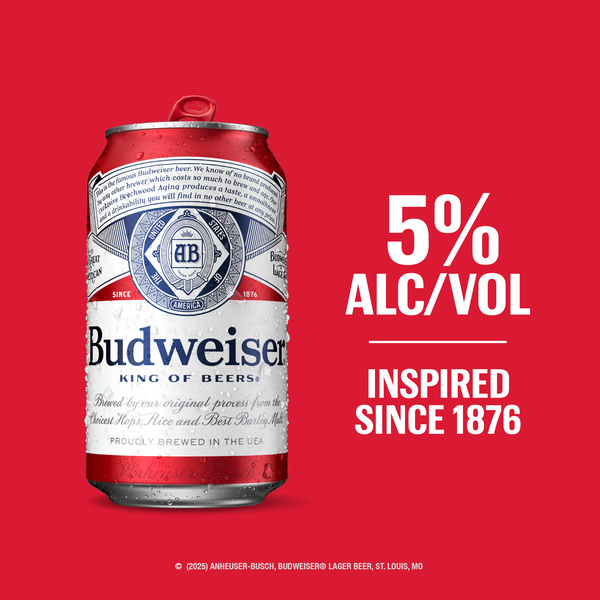 Budweiser Beer 24Pk | Hy-Vee Aisles Online Grocery Shopping
