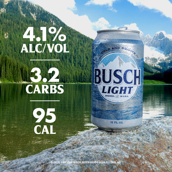 Busch Light American Lager Beer 30 Pack, 12 fl oz Cans | Hy-Vee