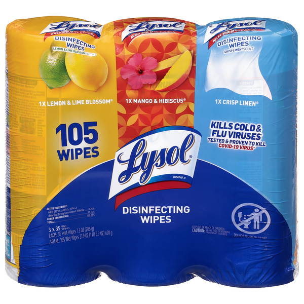 LAFIS SENSITIVE WASH 150g 3本セット Lysol Lemon & Lime Blossom/Mango & Hibiscus/Crisp Linen