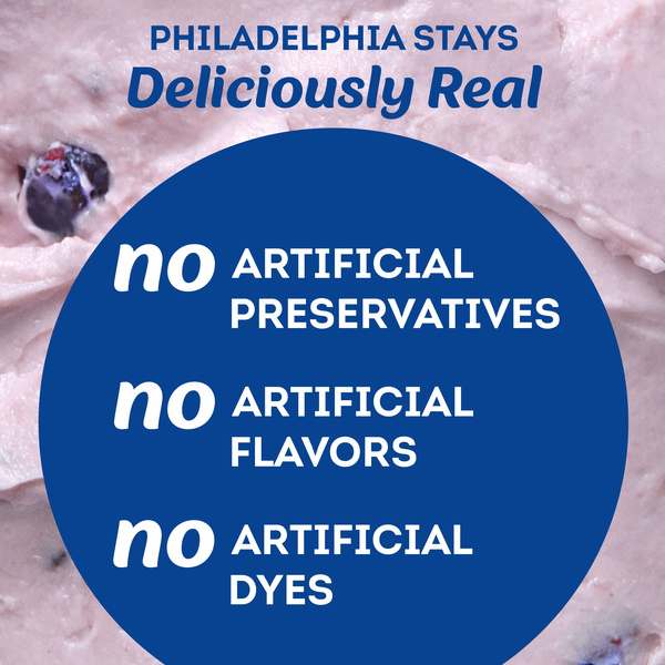 Philadelphia Blueberry Cream Cheese 7.5 oz | Hy-Vee Aisles Online