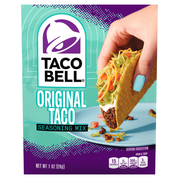 Taco Bell Original Taco Seasoning Mix | Hy-Vee Aisles Online