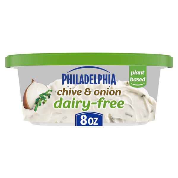 Philadelphia Chive & Onion Plant Based - Cream Cheese 8 oz | Hy