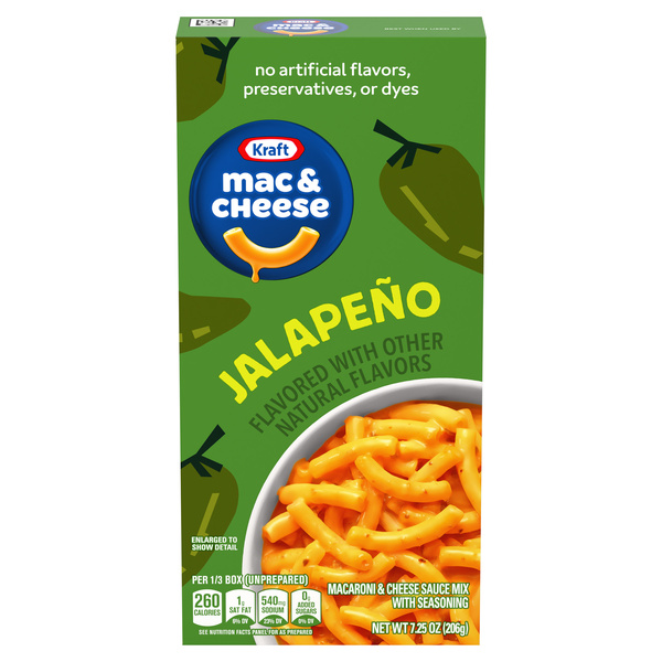 Kraft Mac & Cheese, Jalapeno | Hy-Vee Aisles Online Grocery Shopping