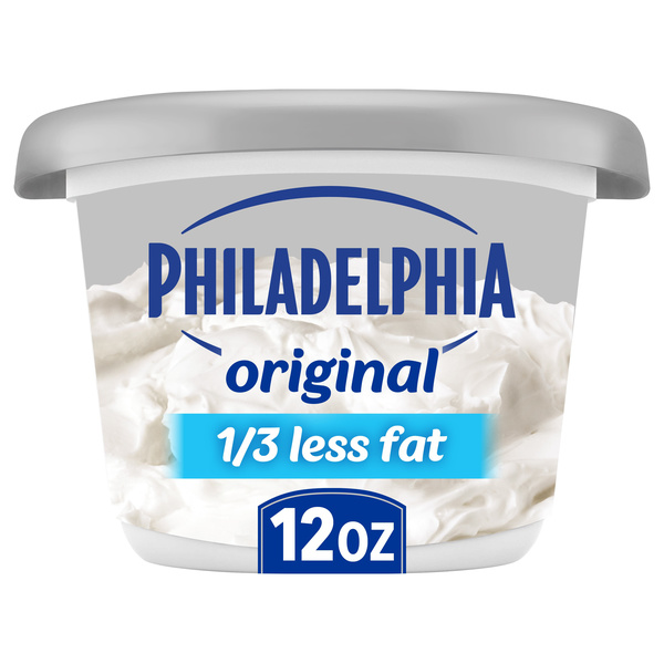 Philadelphia Reduced Fat Soft Cream Cheese 12 oz | Hy-Vee Aisles
