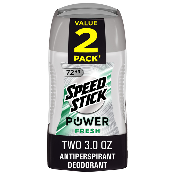 Speed Stick Power Fresh Antiperspirant/Deodorant Value 2 Pack