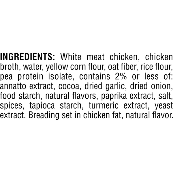 Nature Raised Farms Lightly Breaded Chicken Nuggets Fully Cooked
