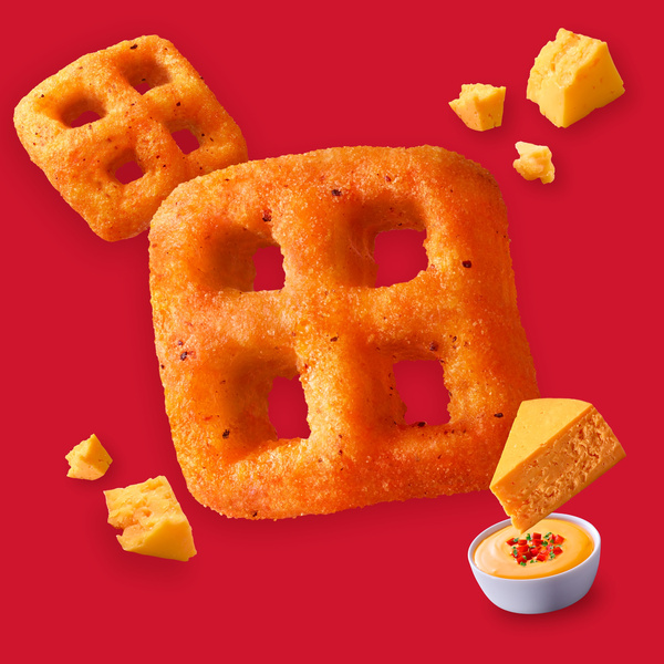 Cheez-It Crunch Cheesy Baked Snacks Kick'n Nacho Cheese | Hy-Vee
