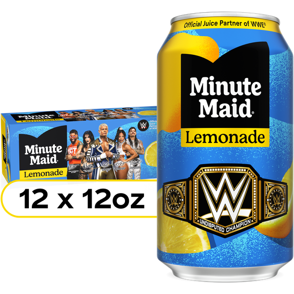 Minute Maid Lemonade Fridge Pack Cans, 12 fl oz, 12 Pack | Hy-Vee