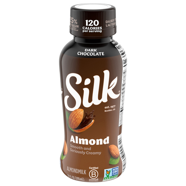 Silk Dark Chocolate Almond Milk | Hy-Vee Aisles Online Grocery