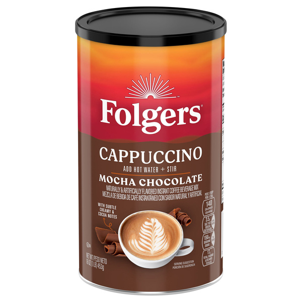 Folgers Mocha Chocolate Cappuccino | Hy-Vee Aisles Online Grocery