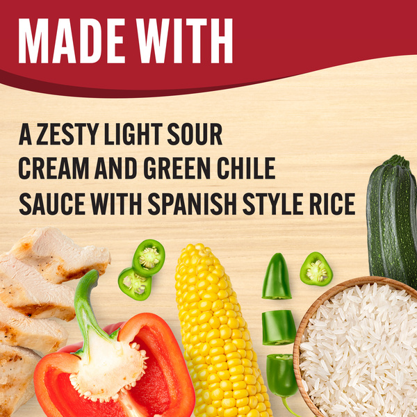 Smart Ones Chicken Enchiladas Suiza with Zesty Light Sour Cream