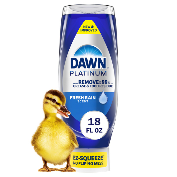 Dawn Platinum EZ Squueze Dish Soap, Dishwashing Liquid, Tough