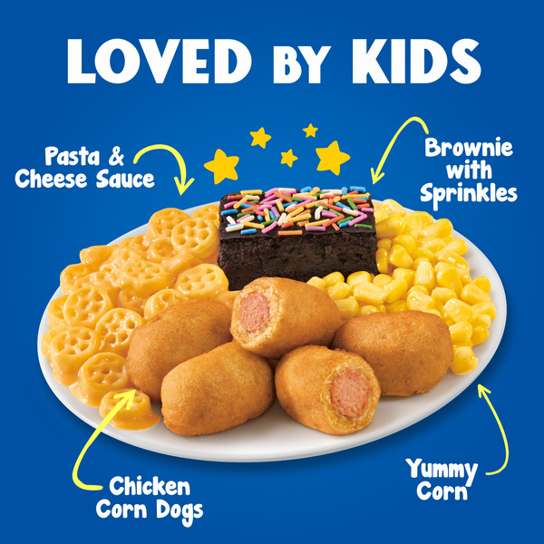 Kid Cuisine Mighty Mini Dogs, 10g Protein, Frozen Meal, 8.8 oz