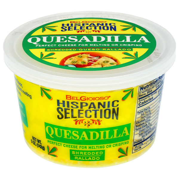 BelGioioso Hispanic Selection Quesadilla Shredded Cheese 5 oz | Hy-Vee ...