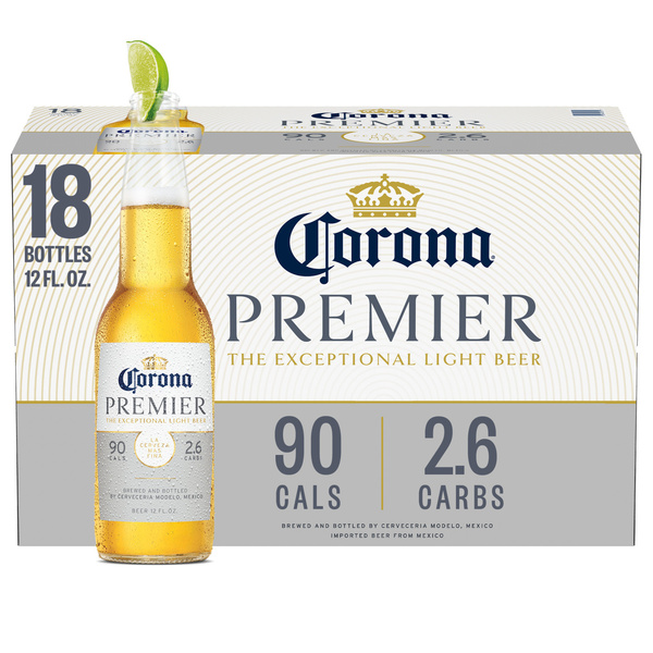 Corona Premier Mexican Lager Import Light Beer, 18 pk 12 fl. oz