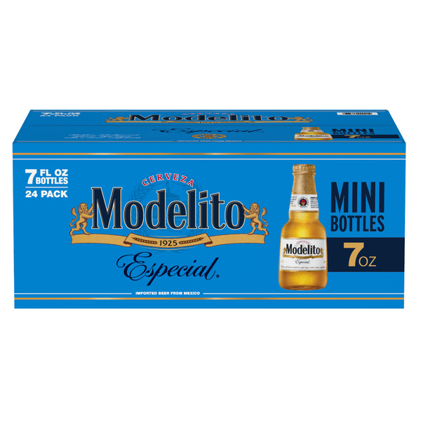 Modelo Especial Modelito Mexican Lager Import Beer, 24 pk 7 fl. oz ...