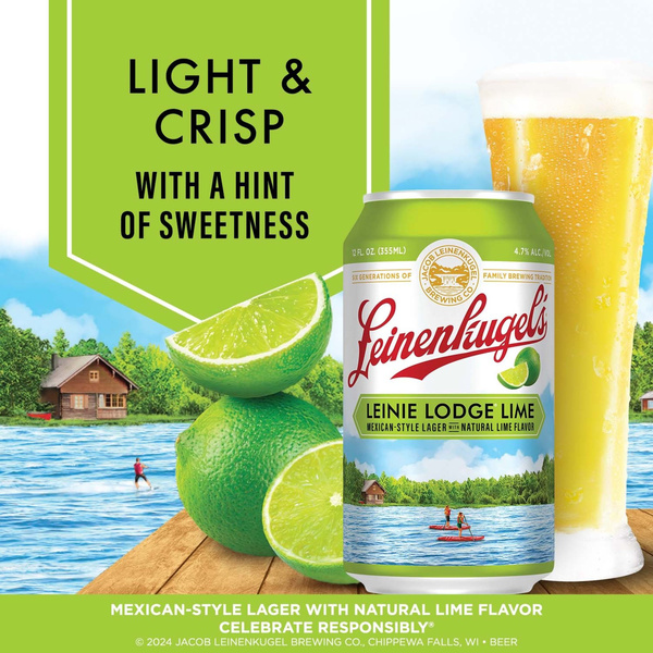 Leinenkugel's Lodge Lime Craft Beer 12 Pack | Hy-Vee Aisles Online