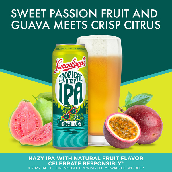 Leinenkugel's Tropical Hazy Ipa Craft Beer 6 Pack | Hy-Vee Aisles