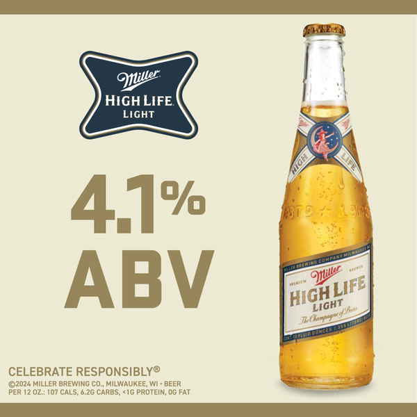 Miller High Life Light American Beer 30 Pack | Hy-Vee Aisles