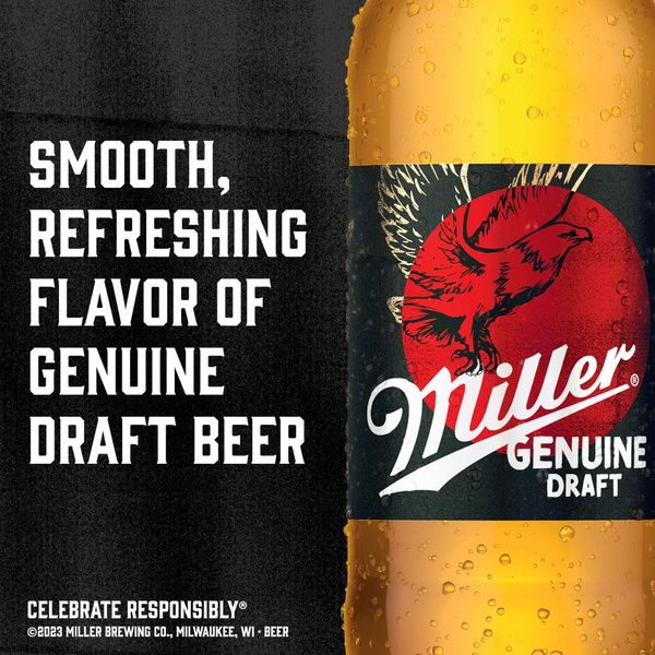 Miller Genuine Draft American Beer 12 Pack | Hy-Vee Aisles Online