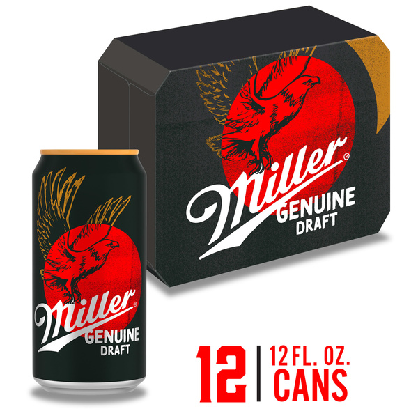 Miller Genuine Draft American Beer 12 Pack | Hy-Vee Aisles Online
