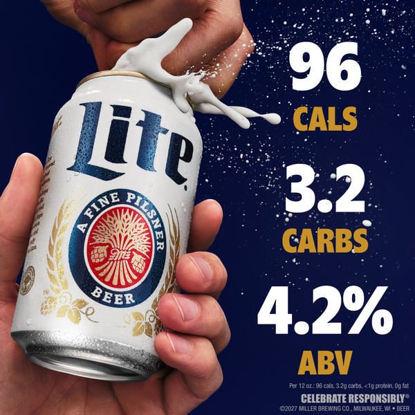Miller Lite American Light Lager Beer 30 Pack | Hy-Vee Aisles