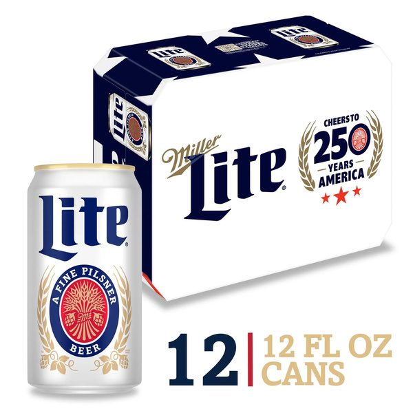 Miller Lite American Light Lager Beer 12 Pack | Hy-Vee Aisles