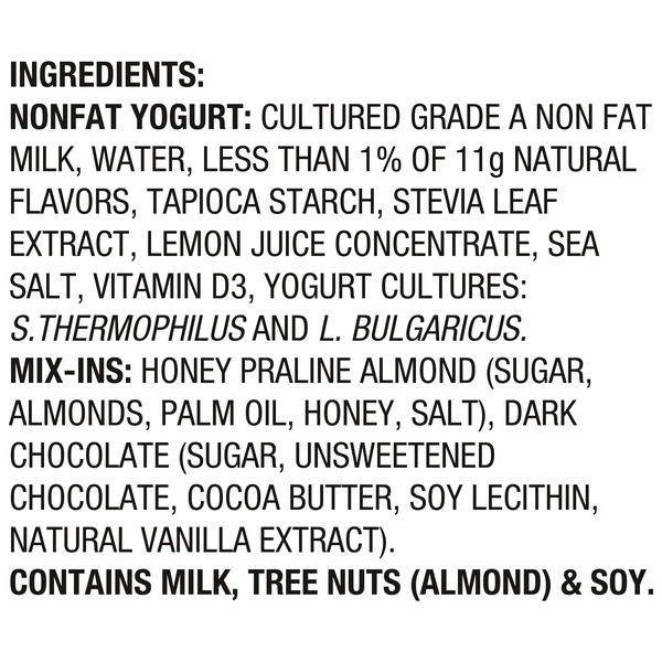 Oikos REMIX Coco Almond Chocolate Coconut Nonfat Greek Yogurt with