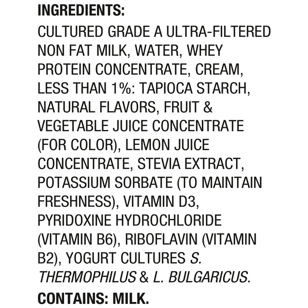 Oikos Pro 20g Protein Mixed Berry Yogurt-Cultured Ultra-Filtered