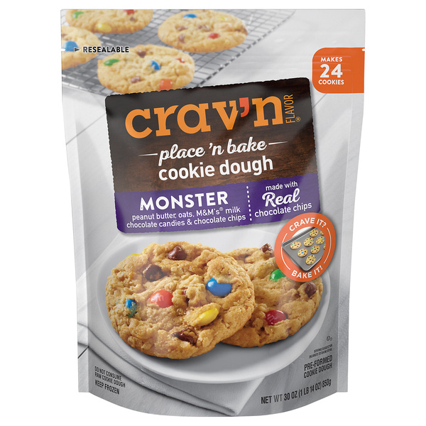 Crav'n Flavor Monster Cookie Dough | Hy-Vee Aisles Online Grocery